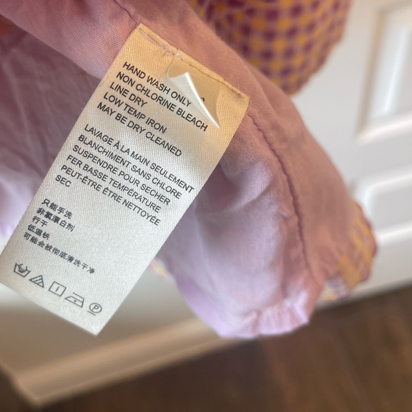 Urban Outfitters GINGHAM babydoll dress size m - Picture 6 of 6